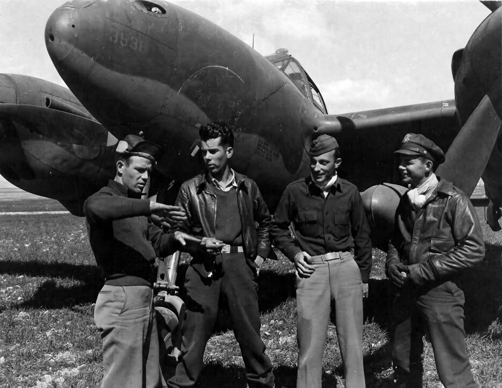 P-38G Lightning 43-2427 of the 71st FS 1st Fighter Group