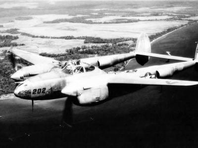 P-38J 15 Lightning 12 FS Guadalcanal 42-104295