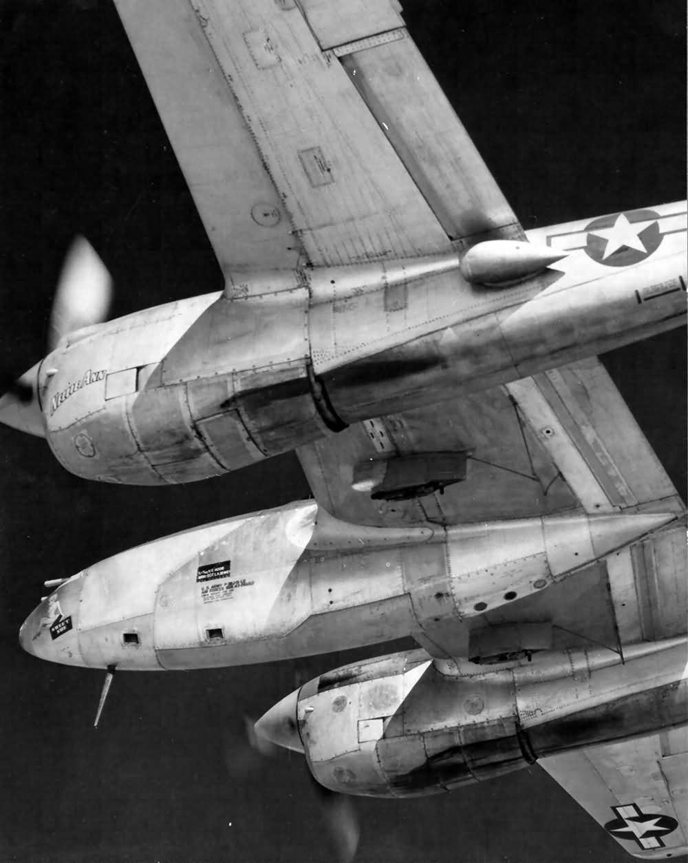 P-38J Lightning 43-28650 5 of the 27th FS 1st Fighter Group