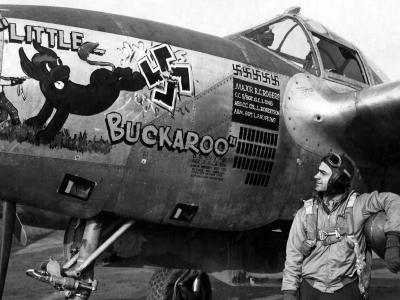 P-38J Lightning s/n 44-23677 pilot Maj Robert Rogers