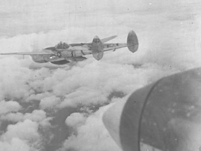 P-38L Lightning 18th FG in combat