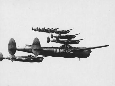 Lockheed P-38L Lightning 44-25022 „Tail End Charlie” of the 96th FS 82nd Fighter Group