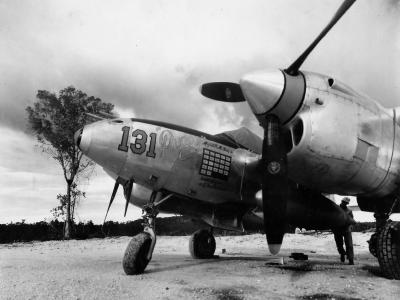 P-38L PUDGY IV 131 pilot Maj Thomas McGuire 475 FG