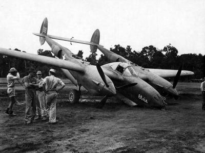 P-38 Lightning Dobodura New Guinea 5 April 1943