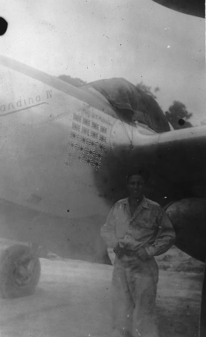P-38 Lightning Jandina IV flown by Ace Major Jay T. Robbins