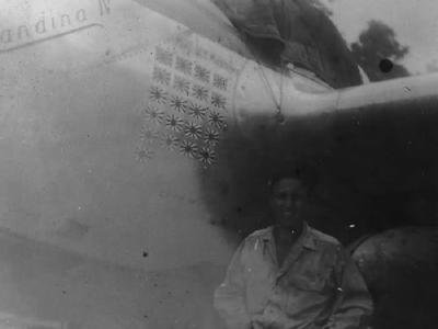 P-38 Lightning Jandina IV flown by Ace Major Jay T. Robbins