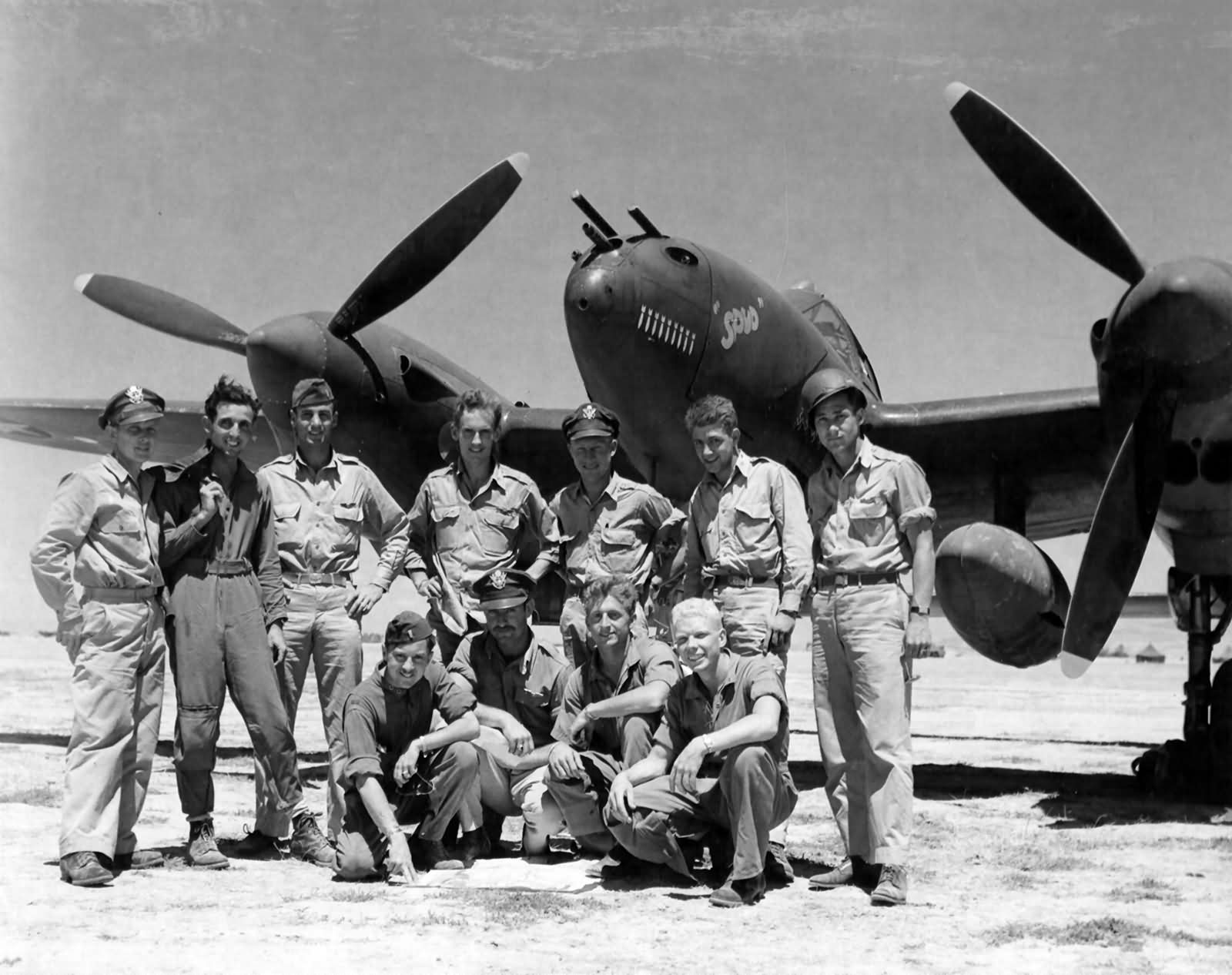 P-38 Lightning „Spud” of the 96th FS 82nd Fighter Group, 18 June 1943