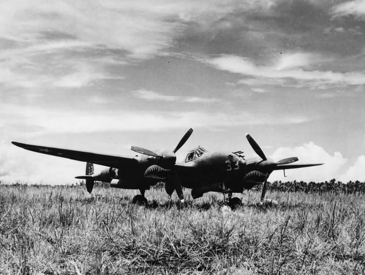 P-38 Lightning on Guadalcanal 1943 Shark Mouth