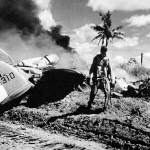 Pilot Lt Ford of the 36th FS 8th Fighter Group miraculously walks away from the crash landing of his P-38L Lightning, 20 December 1944