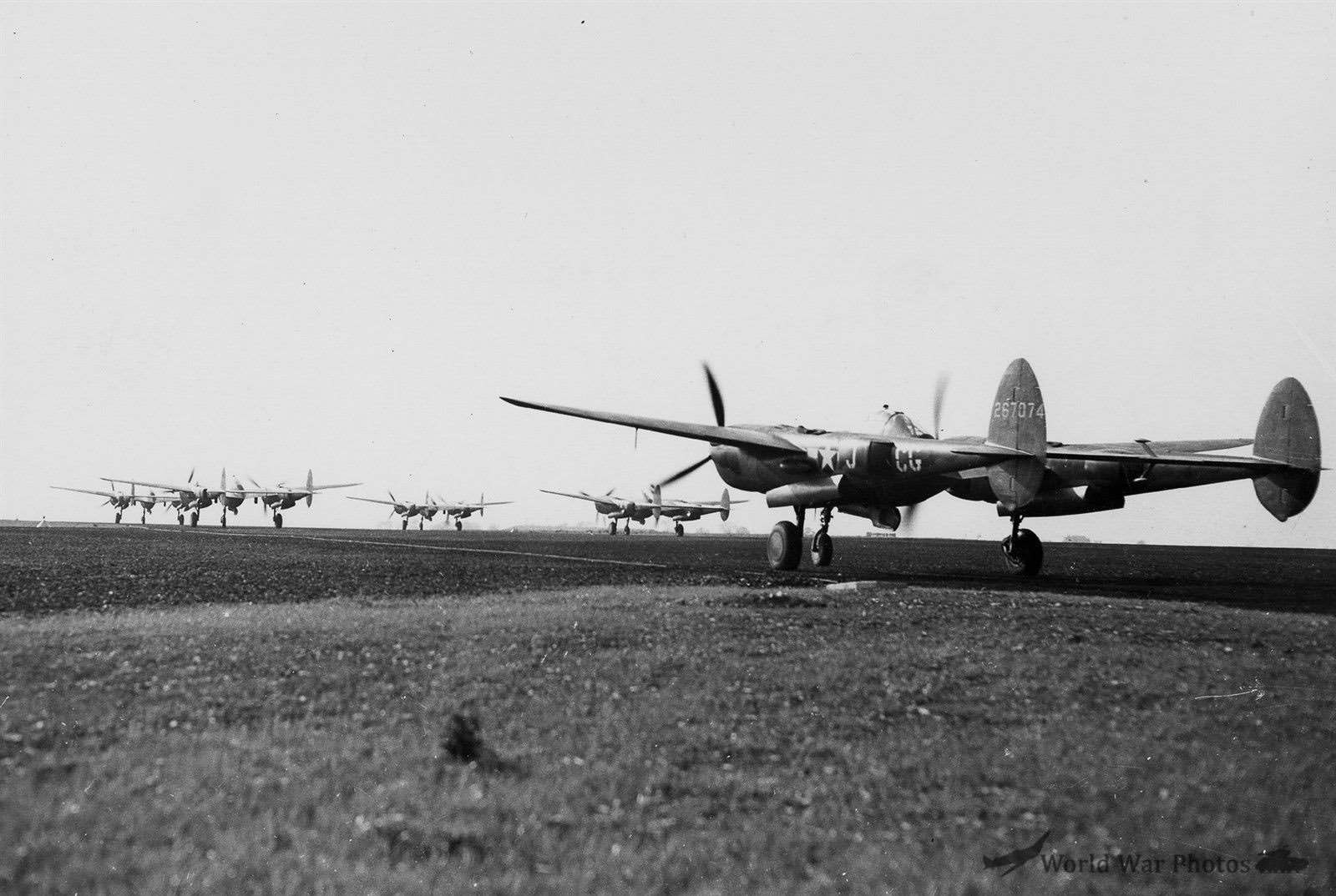 P-38H 42-67074 55th FG 38th Fighter Squadron 