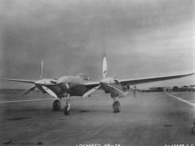 XP-38 Prototype at March Field