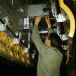 P-38 Students at Work on Hydraulic System