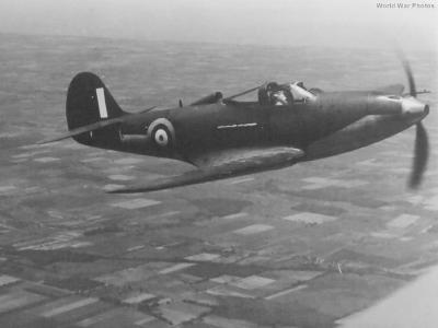 Bell Airacobra AH573 in flight