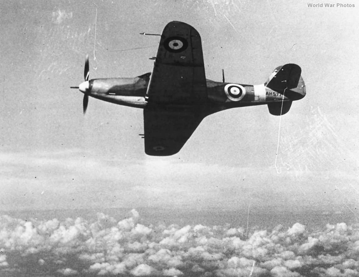 British Airacobra Mk I AH577 of No 601 Squadron RAF