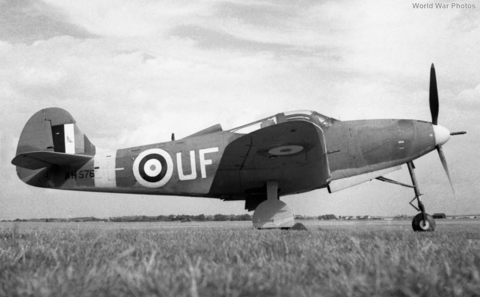 Airacobra Mk I AH576 of the No 601 Squadron RAF