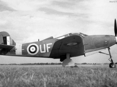 Airacobra Mk I AH576 of the No 601 Squadron RAF