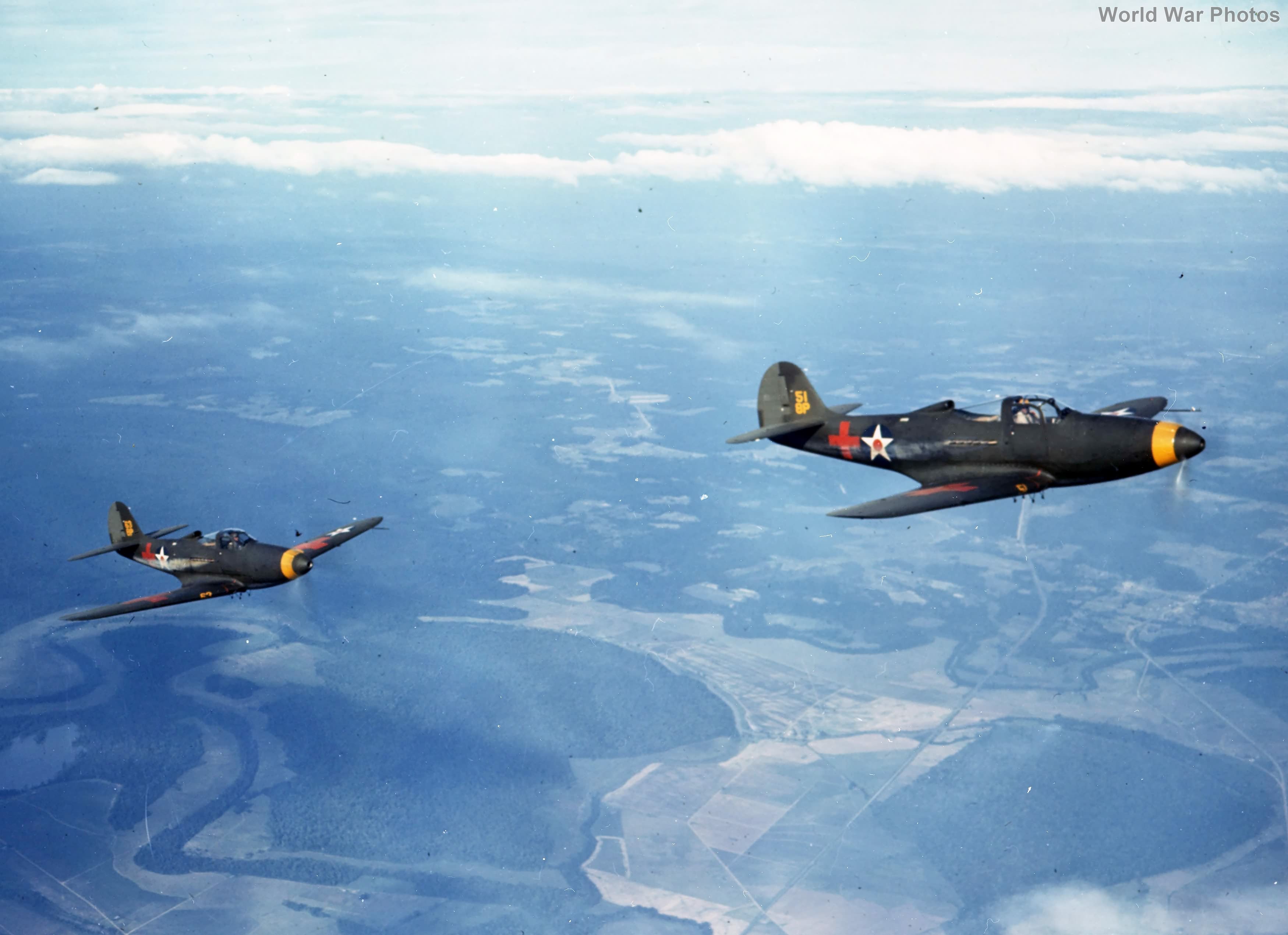 P-39D Airacobras of the 8th PG