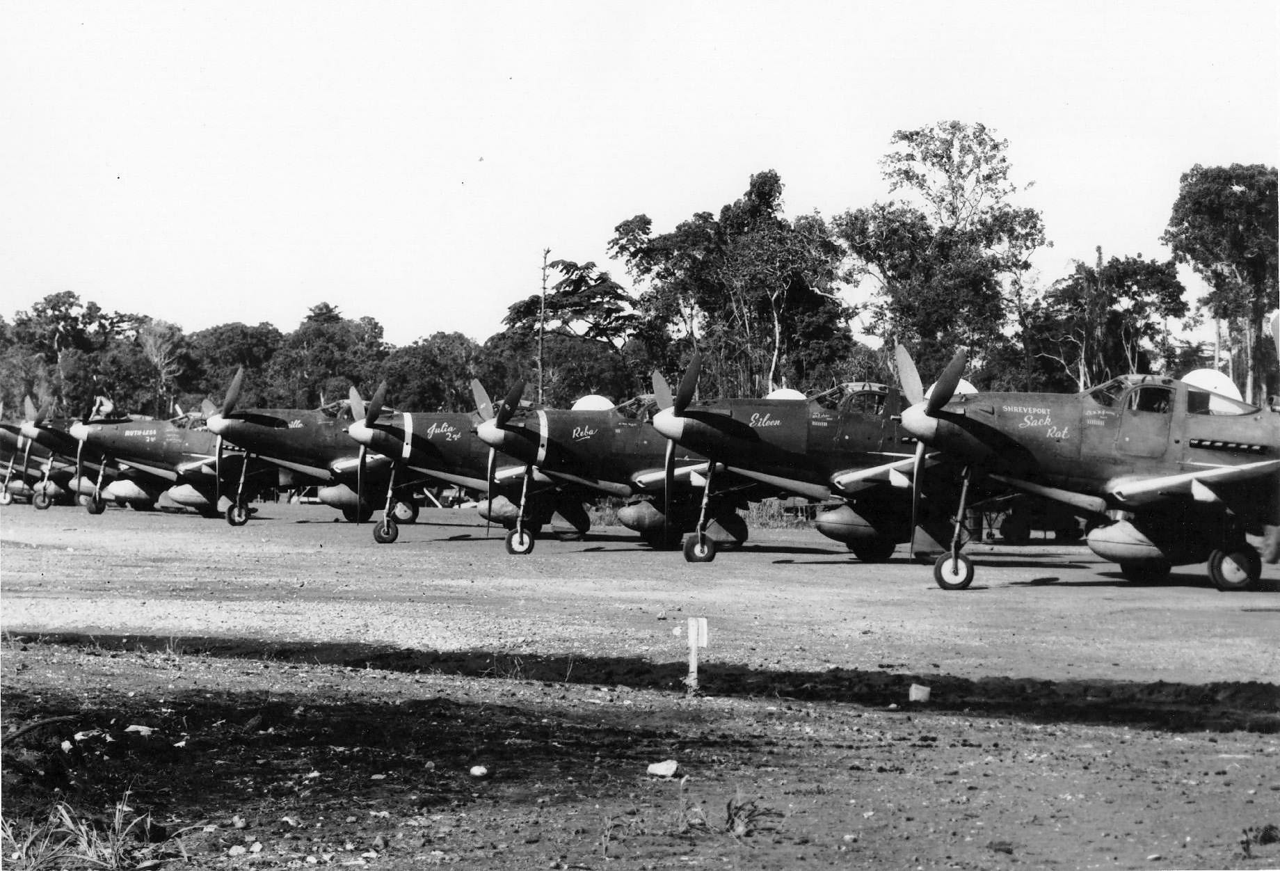 P-39Q of the 82d Reconnaissance Squadron (Fighter), New Guinea 28 May 1944