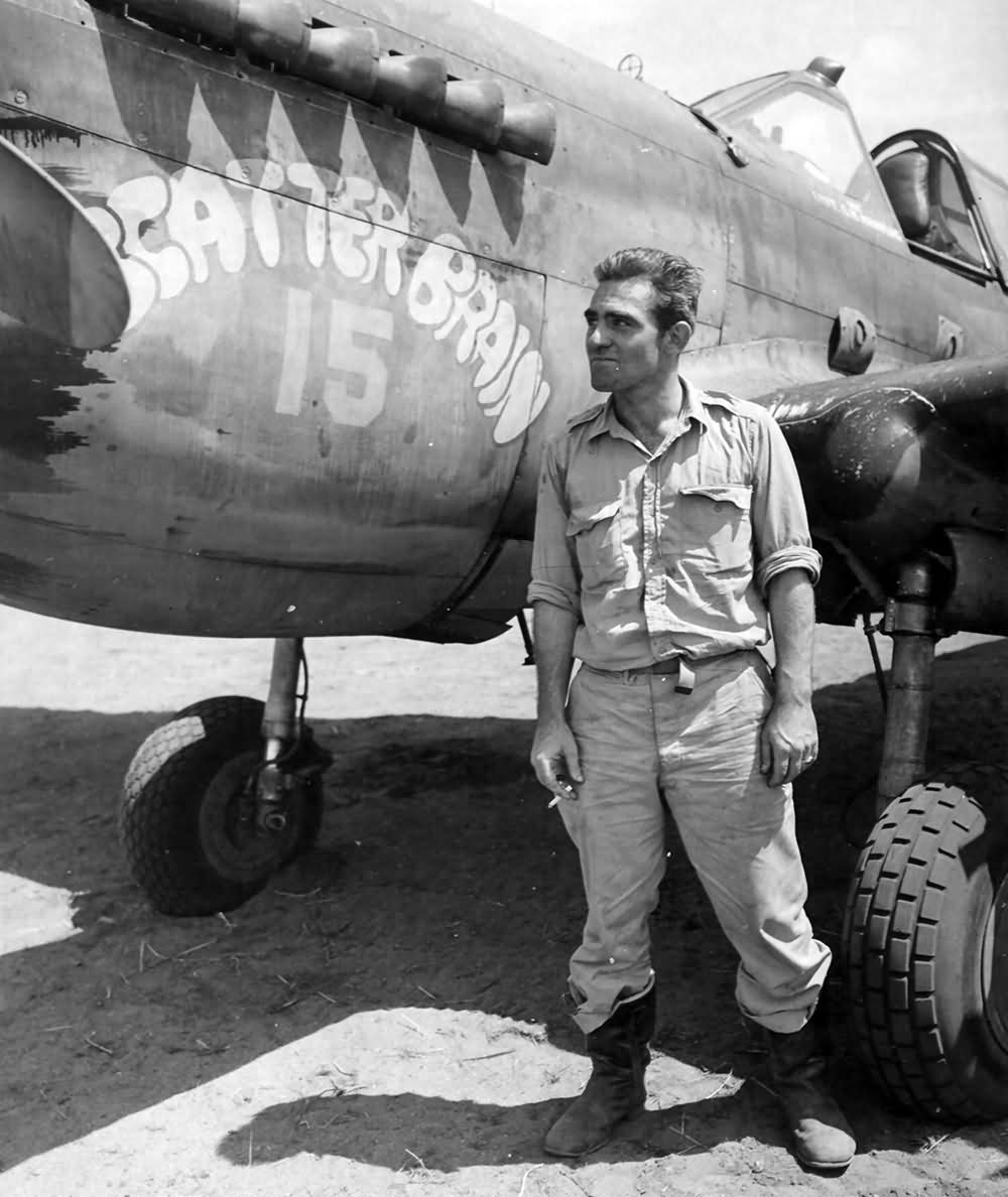 2lt Lawrence N Succop, 7th Fighter Squadron 49th Fighter Group P-40