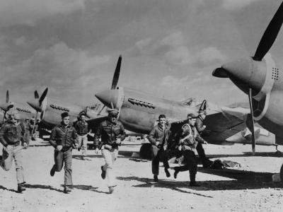 Curtiss P-40 of 14th AF Flying Tigers