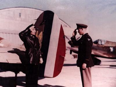 Lend Lease P-40 for the Free French AF Algiers