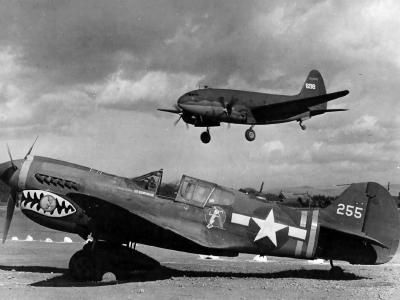 P-40K #255 of the 26th Fighter Squadron 51st Fighter Group Kunming China
