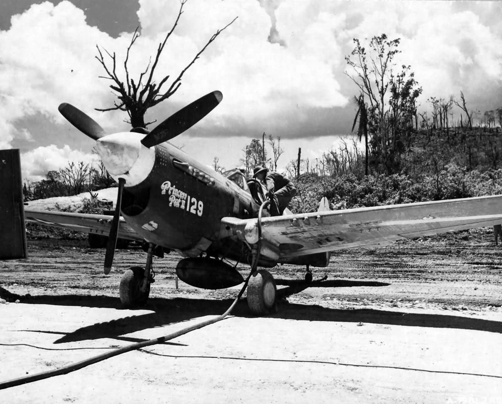 P-40M 129 44th Fighter Squadron 18th Fighter Group