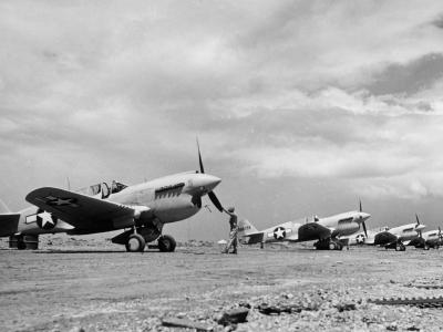 P-40N Warhawk 15th FG on Makin Island