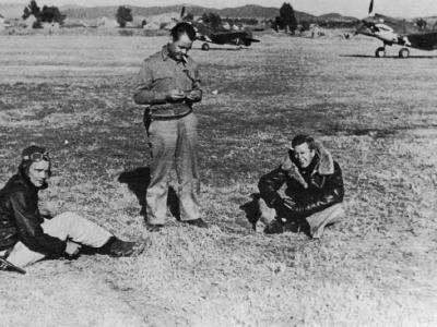 P-40 AVG Flying Tiger Pilots Farrell Boyington Croft
