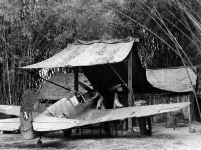 P-40 #89 Parked Under Engine Hoist At Lilibari Field Lilibari India, 16 March 1943