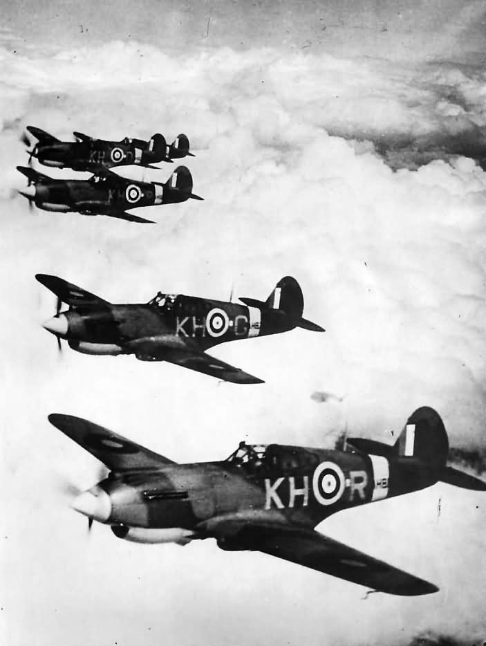 P-40 Tomahawks of No. 403 Squadron RCAF Based at Baginton 1941