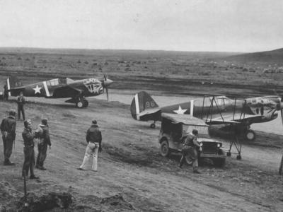 P-40 of 343rd Fighter Group Aleutian Tigers