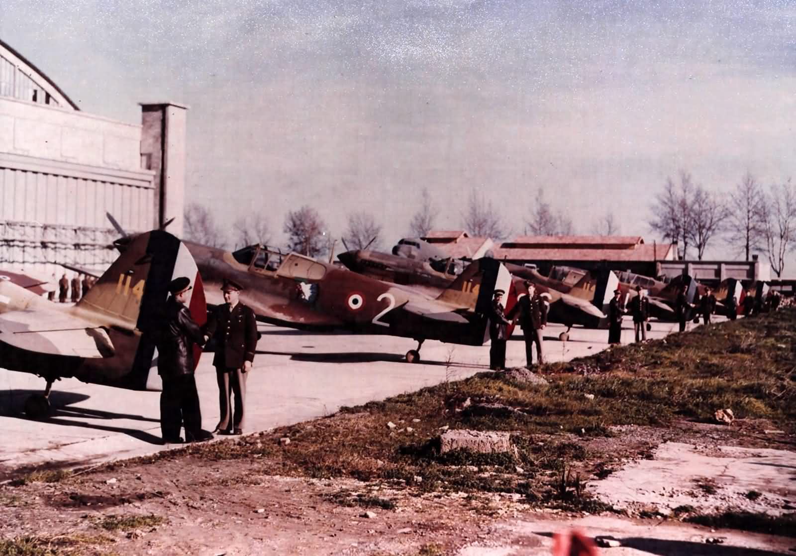 Presentation Of French Curtiss P-40 of the GC II/5, Algiers North Africa