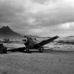 December 7, 1941 Wrecked P-40 At Belows Field