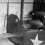 P-40K Warhawk Capt Hamilton 51st Fighter Group 26th FS Burma 1943 tail