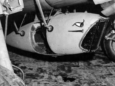 camera pod installation on a P-40 10th Combat Camera Unit 2