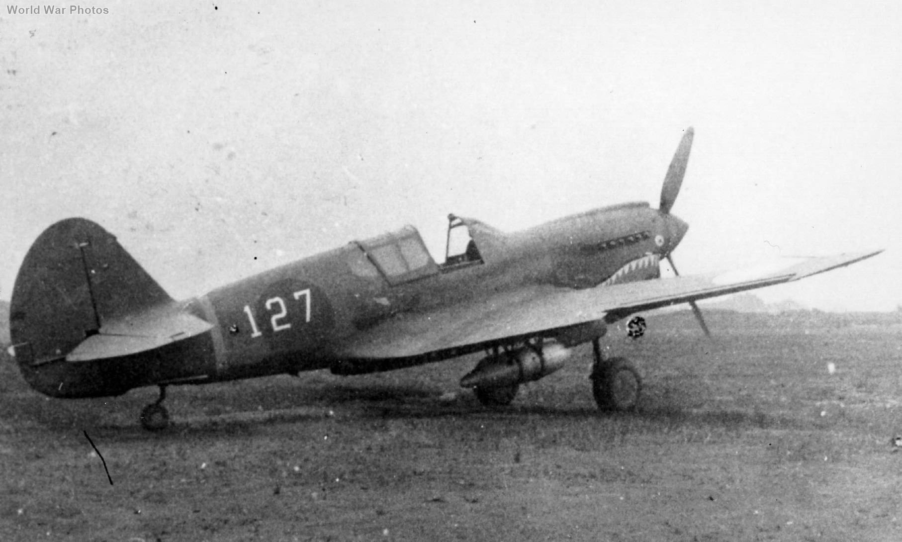 P-40E 127 of the 23rd FG 1942