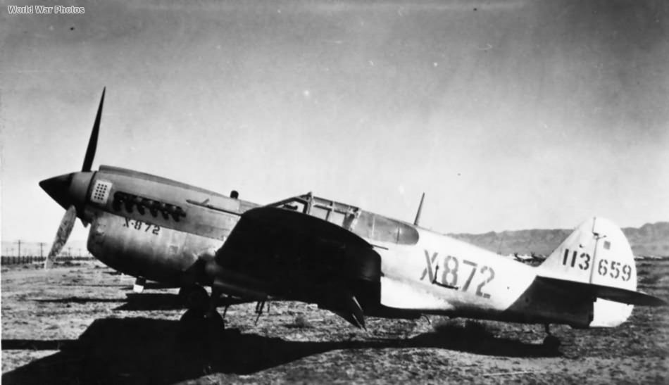 P-40R 41-13659 Kingman 1946