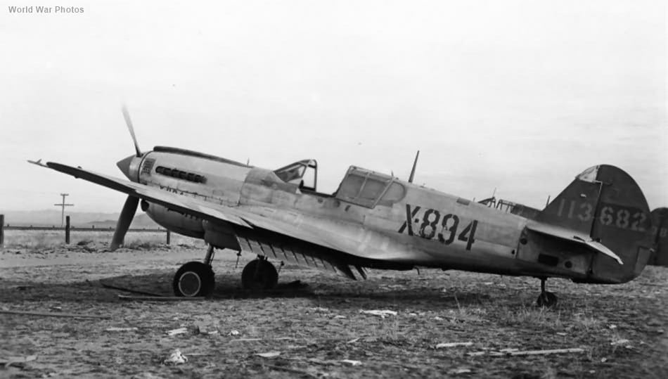 P-40R 41-13682 Kingman 1946