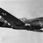 Curtiss P-40E in flight 1941