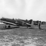 P-40 fighters Mitchel Field 1941