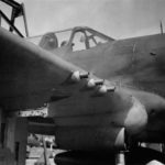 P-40 right wing machine guns in action