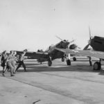 USAAC Pilots Scramble to P-40 Mitchel Field 41