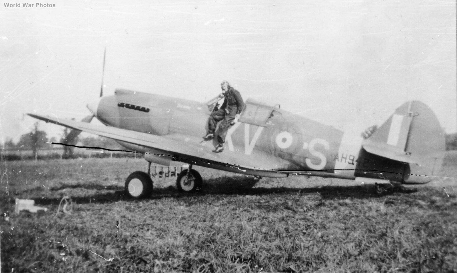 Tomahawk IIA XV-S AH942 of No. 2 Squadron RAF