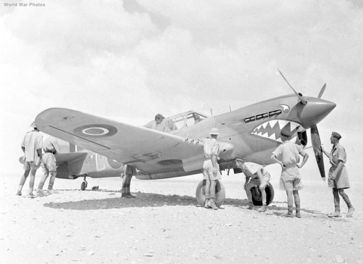P-40 Kittyhawk Mk IA ET789 112 Squadron