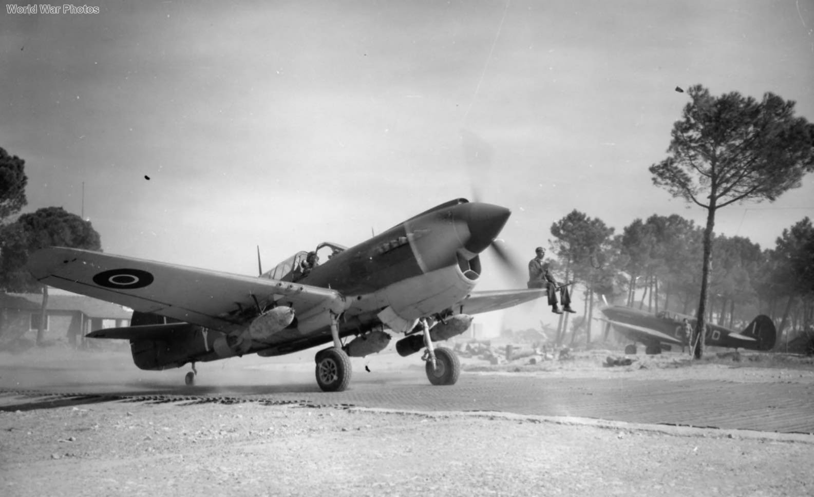 Kittyhawk Mk IV FX745 OK-Y of No. 450 Squadron RAAF, Cervia, Italy