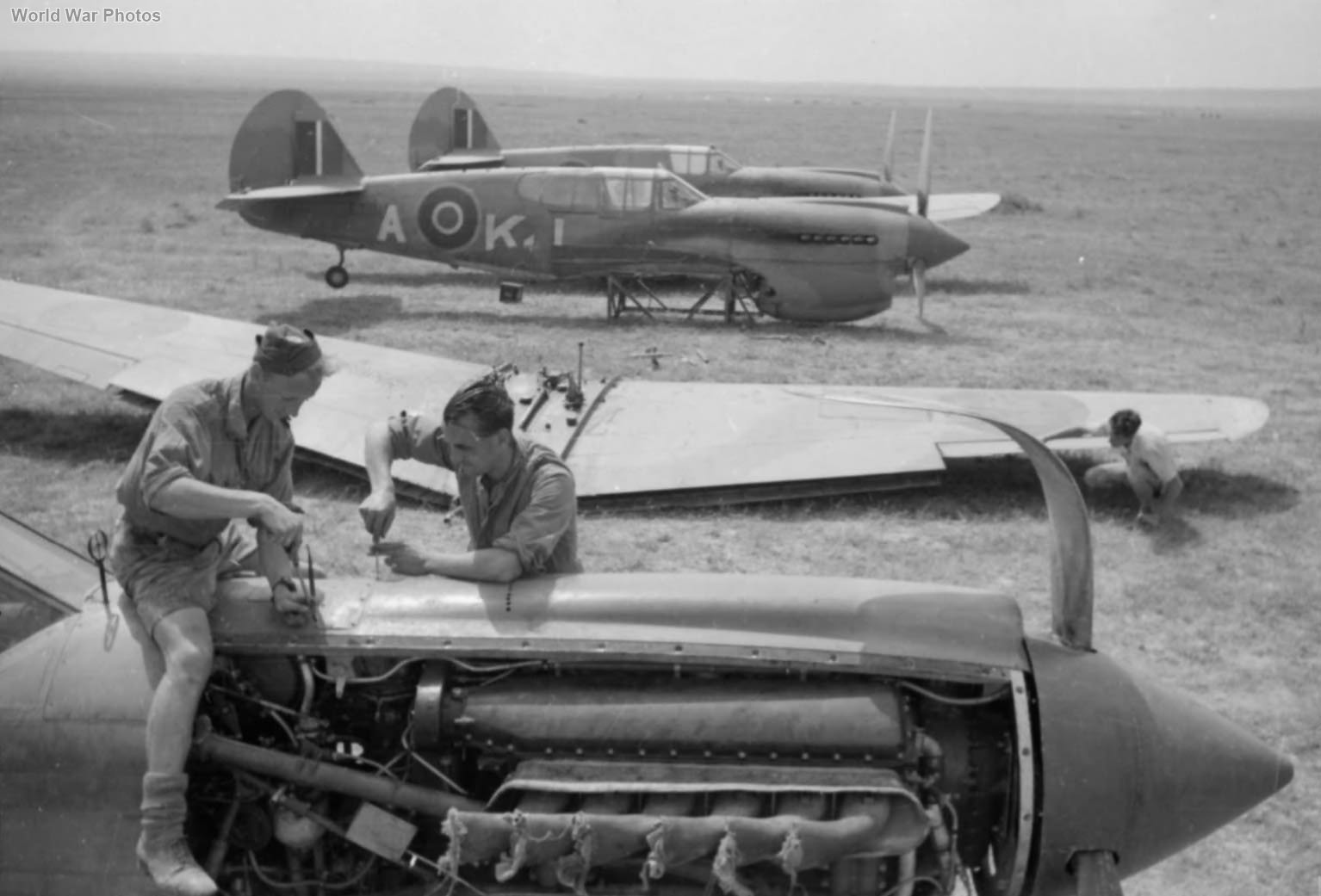 Curtiss Kittyhawks Mk I Tunisia