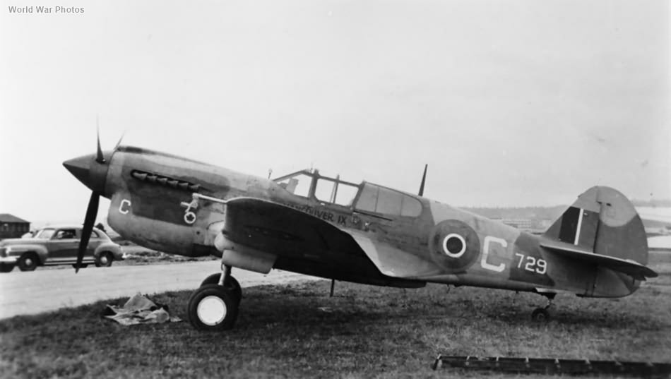 P-40E RCAF 729 1946