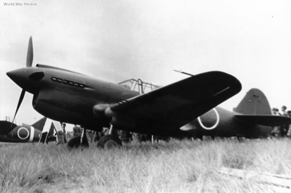 P-40E captured by Japanese and used for tests 1942