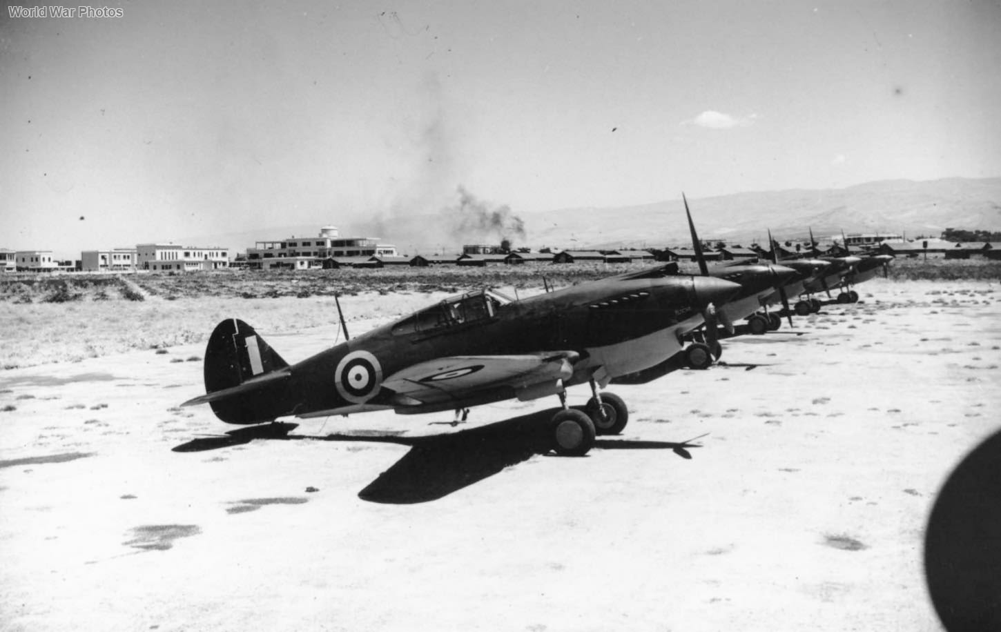 Tomahawks Mk IIB of 3 Squadron RAAF Rayak Lebanon